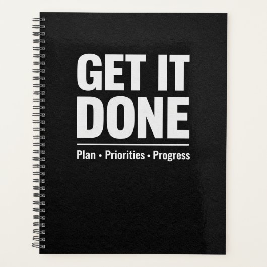 Get It Done Productivity Planner (Voorkant)
