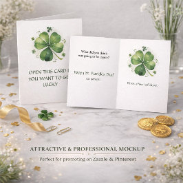 Get Lucky - Grappig St. Patrick's Day Kaart