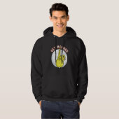 Get Mooned I Parrot Underfluffies I Yellow Parrotl Hoodie (Voorkant volledig)