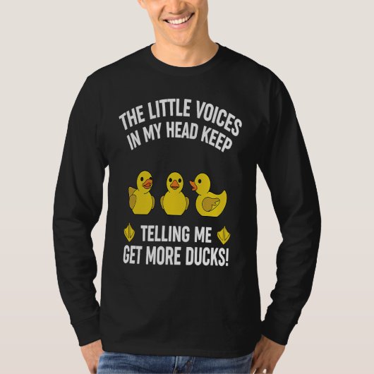 Get More Ducks Rubber Duck T-shirt (Voorkant)
