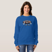 Get Off My Kind Vrouwen Football Sweatshirt (Voorkant volledig)