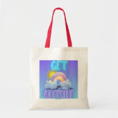 GET OUTSIDE Boodschappentas Tote Bag (Voorkant)