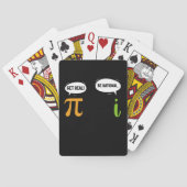 Get Real Wees Rationeel Grappig Wiskunde Pi Dag Ge Pokerkaarten (Achterkant)