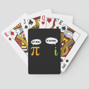 Get Real Wees Rationeel Grappig Wiskunde Pi Dag Ge Pokerkaarten