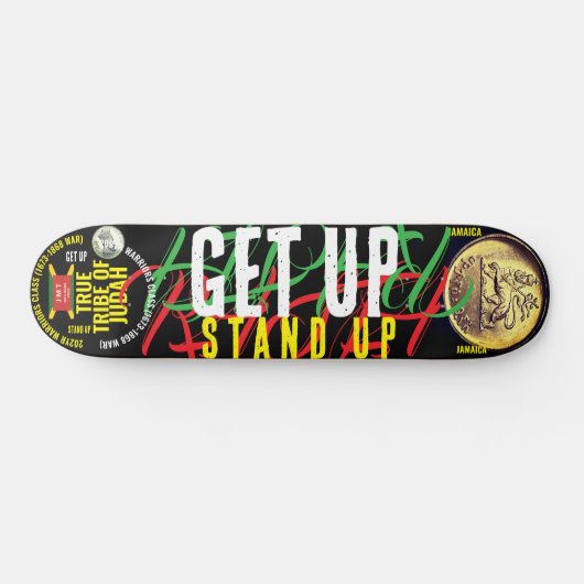 GET UP STAND UP Skateboard (Horizontaal)