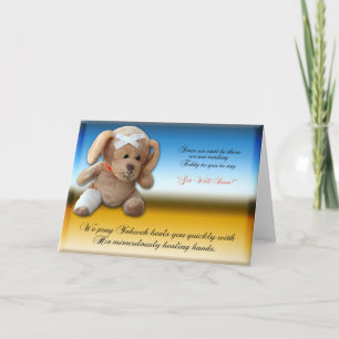 Get Well Dog Wenskaart Kaart