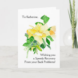  Get Well Kaart - Dromende torens