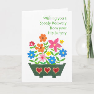 Get Well Kaart - Heupchirurgie