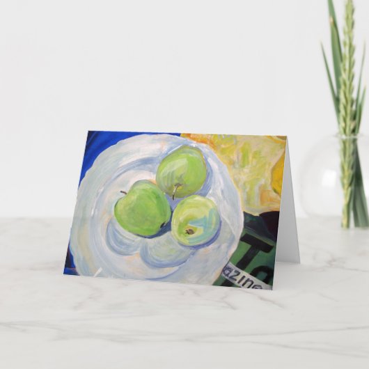 Get Well, Painting of Apples Kaart (Voorkant)