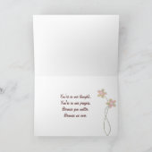 Get Well Soon Butterflies  Kaart (Binnen)