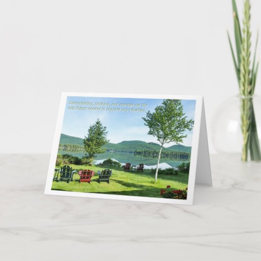 Get Well Soon - Determination Kaart (Voorkant)