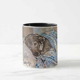 Get Well Soon in German  Mug Mok