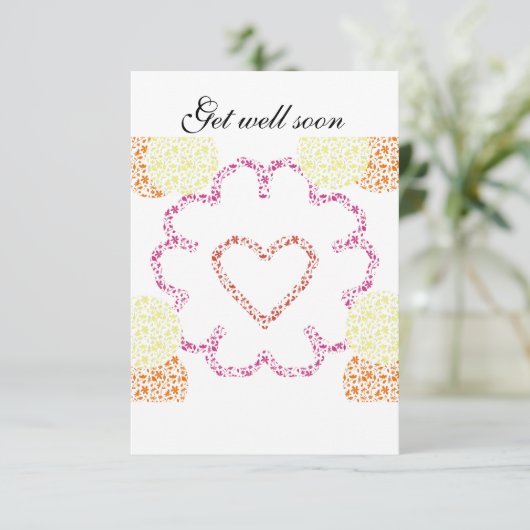 Get Well Soon Kaart (Staand voorkant)