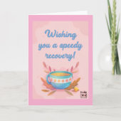 Get Well Soon - Tea Cup Kaart (Voorkant)