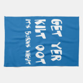 Get Yer Kilt Oot Its Burns Night Scottish Slang  Theedoek (Horizontaal)