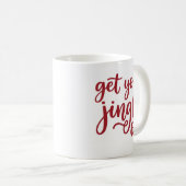 Get Your Jingle On Festive Christmas Mug (Devant droit)