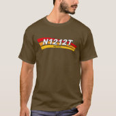 Get Your Own Aircraft Number T-Shirt (Devant)