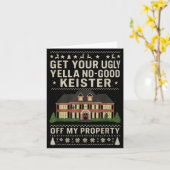 Get Your Ugly Yella No-good Keister Off My Propert Kaart (Gele Bloem)