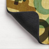 getallen textuur mousepad muismat (Hoek)