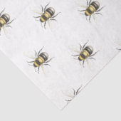Getankte  bijen tissuepapier (Detail)