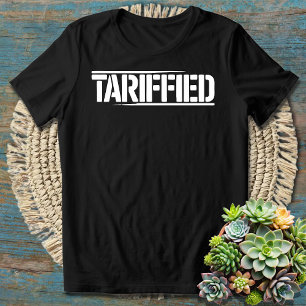 Getariffeerd - Grappige politieke woordspeling voo T-shirt
