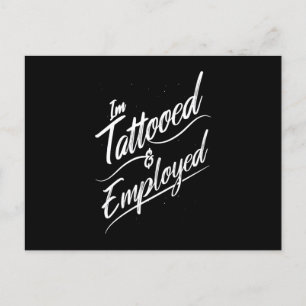 Getatoeëerd Briefkaart