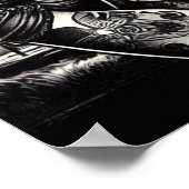 getatoeëerd cowgirl poster (Hoek)