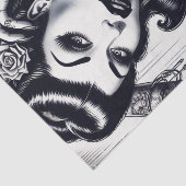  getatoeëerd Gothic meisje Tissuepapier (Detail)