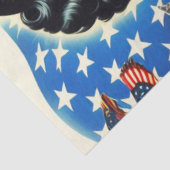 Getatoeëerde Amerikaanse Pin-Up Tissuepapier (Detail)