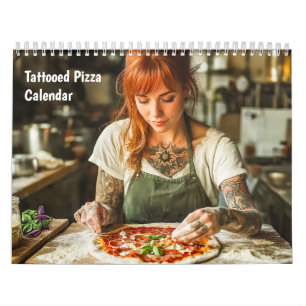 Getatoeëerde Pizza – Kalender