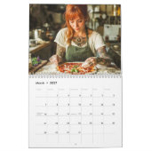 Getatoeëerde Pizza – Kalender   (Mar 2027)
