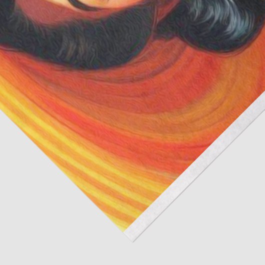 Getatoeëerde zomerpin-up tissuepapier (Detail)