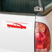 Getaway Car! Bumpersticker (Op Truck)