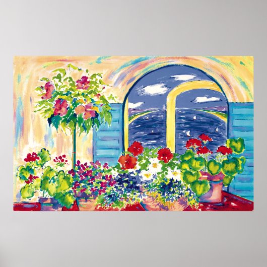 Getaway-poster Poster (Voorkant)