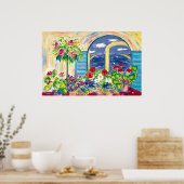 Getaway-poster Poster (Keuken)