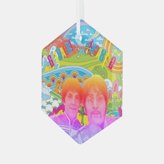 GetBack!® Glazen Ornament (Voorkant links)