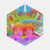 GetBack!® Glazen Ornament (Achterkant)