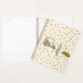 Getekende golf stijl planner (Display)