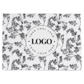 Getekende kruiden Greenery Botanical voeg aangepas Groot Cadeauzakje (Voorkant)