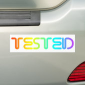 getest bumpersticker (Op auto)