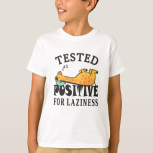 Getest positief voor bleekheid Giraffe T-shirt