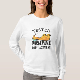 Getest positief voor bleekheid Giraffe T-shirt