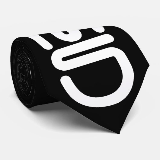 getest stropdas (Opgerold)