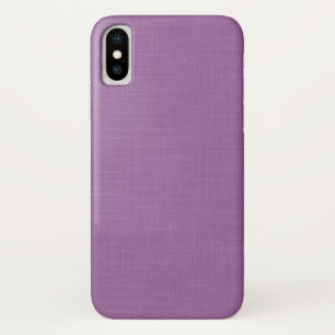 Getextureerd aangenaam lila. iPhone x hoesje