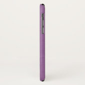 Getextureerd aangenaam lila. Case-Mate iPhone case (Achterkant/links)