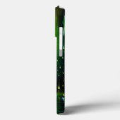 Getextureerd blauw Oranje groen regenboogpatroon Case-Mate iPhone Case (Achterkant / Links)