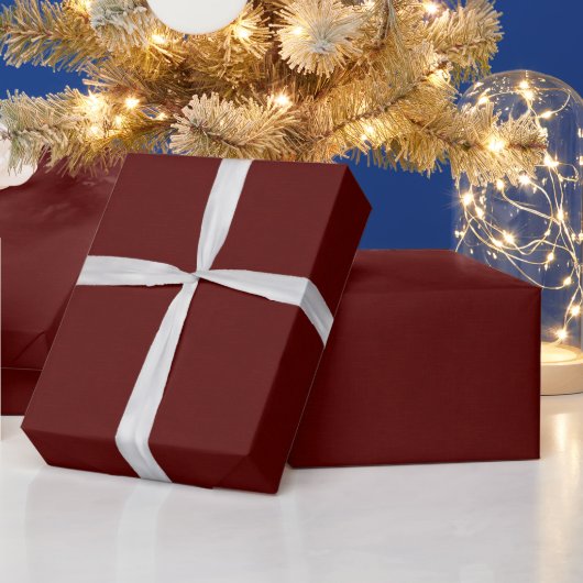 Getextureerd donkerrood, rood-bruin. cadeaupapier (Feestdagen)