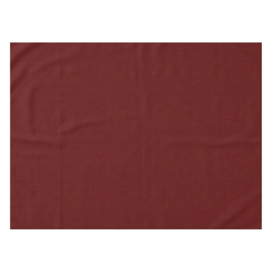 Getextureerd donkerrood, rood-bruin.  tafelkleed (Voorkant (Horizontaal))