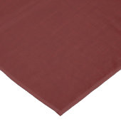 Getextureerd donkerrood, rood-bruin.  tafelkleed (Gekanteld)