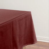 Getextureerd donkerrood, rood-bruin.  tafelkleed (Voorbeeld)